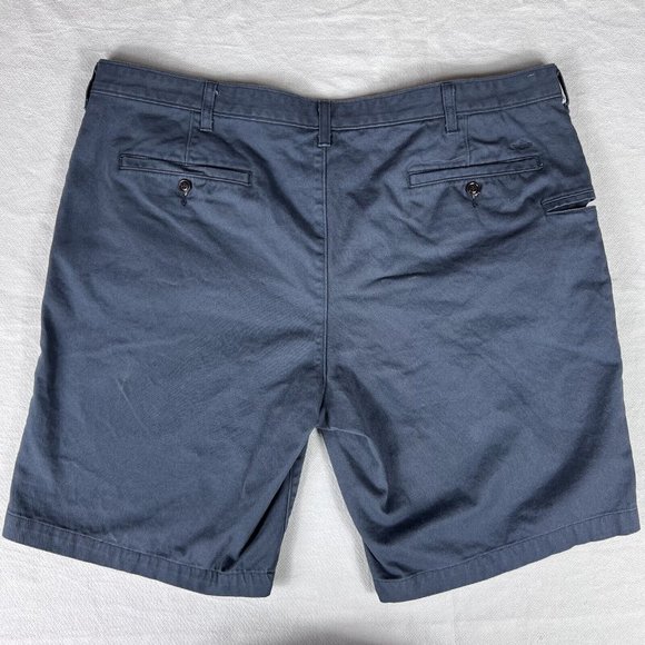 Docker's Shorts Mens W42 Gray Chino Flat Front Casual Golf Outdoors Cotton - Picture 8 of 8